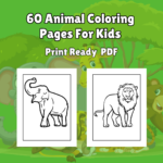 60 Adorable Animal Coloring Pages For Kids